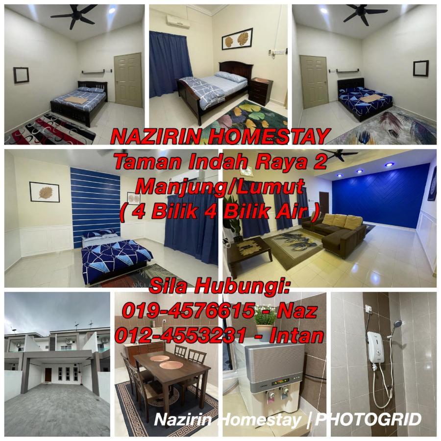 No 61 Nazirin Homestay Tmn Indah Raya 2 Manjung لومو المظهر الخارجي الصورة